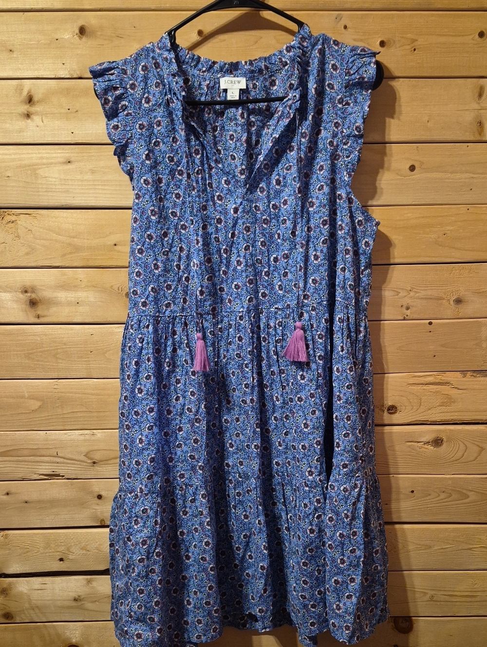Womens J.Crew Cover Up Beach Dress Size Large